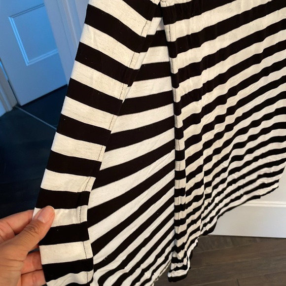 Michael Kors tshirt maxi dress in black and white  size S - Picture 3 of 6